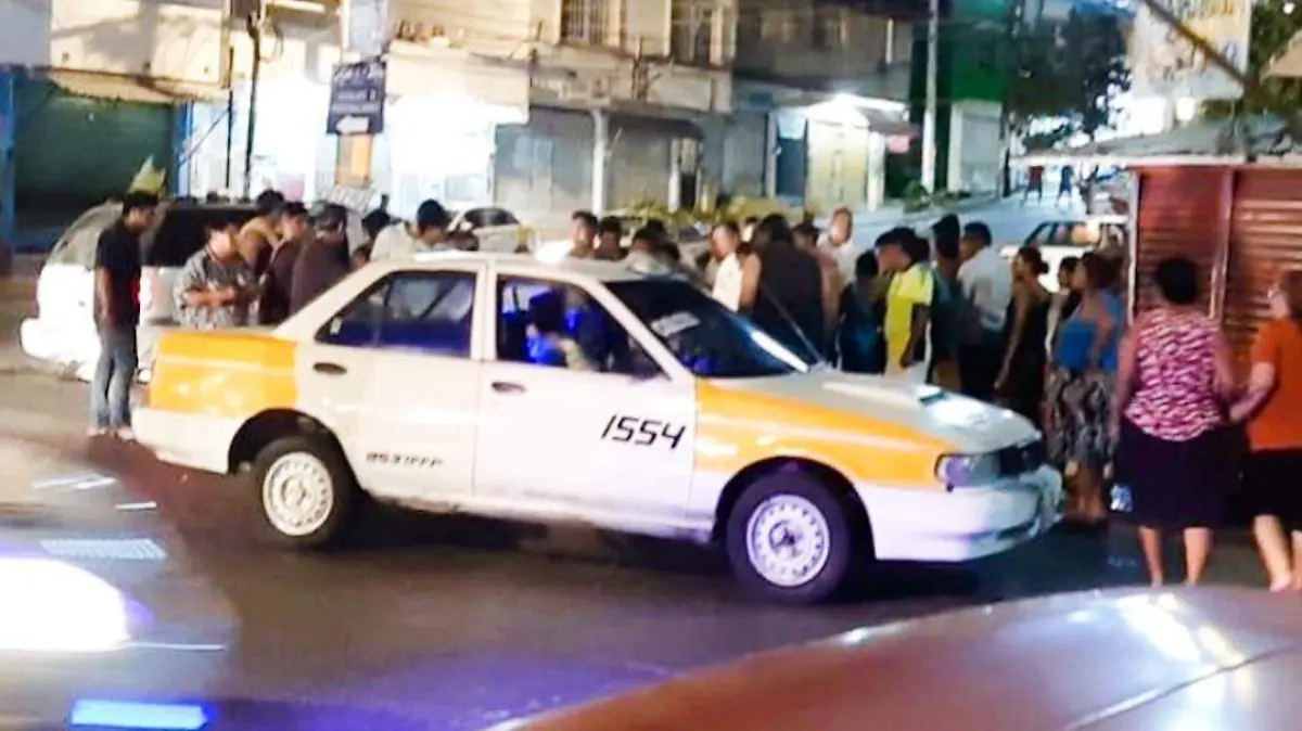 taxista asesinado en el coloso